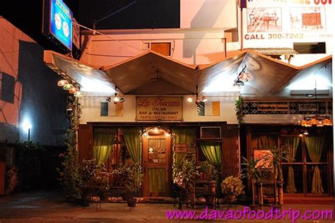 italian restaurants in davao city|La Toscana Italian Bar and Restaurant, Davao City.